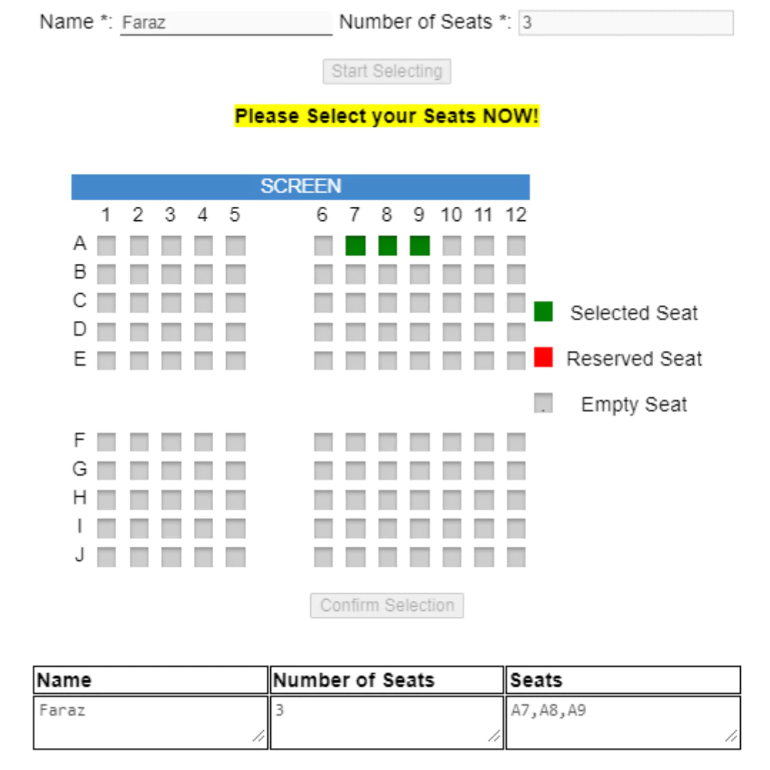 Build Your Own Movie Theater Booking App: HTML, CSS, JavaScript Guide